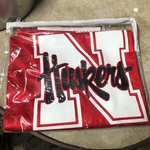 Nebraska Corn Huskers‎ pillow sham NEW